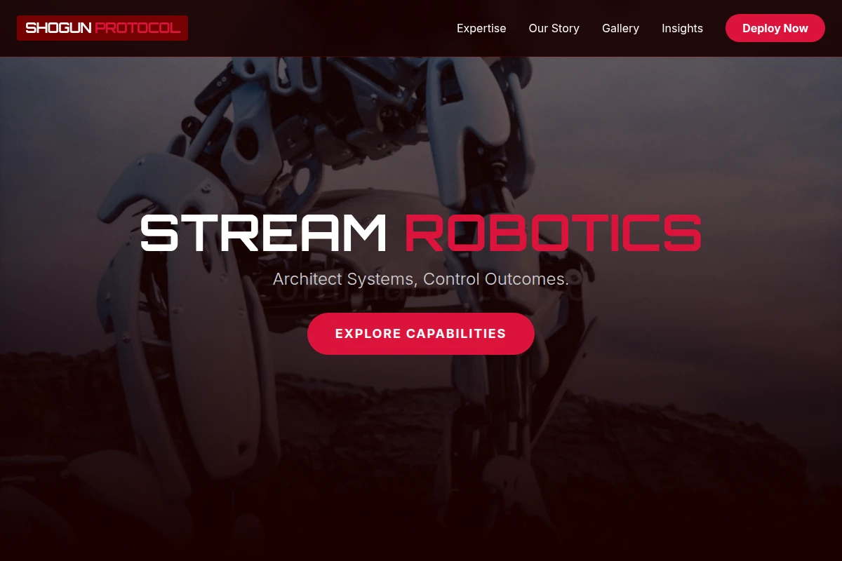 Stream Robotics